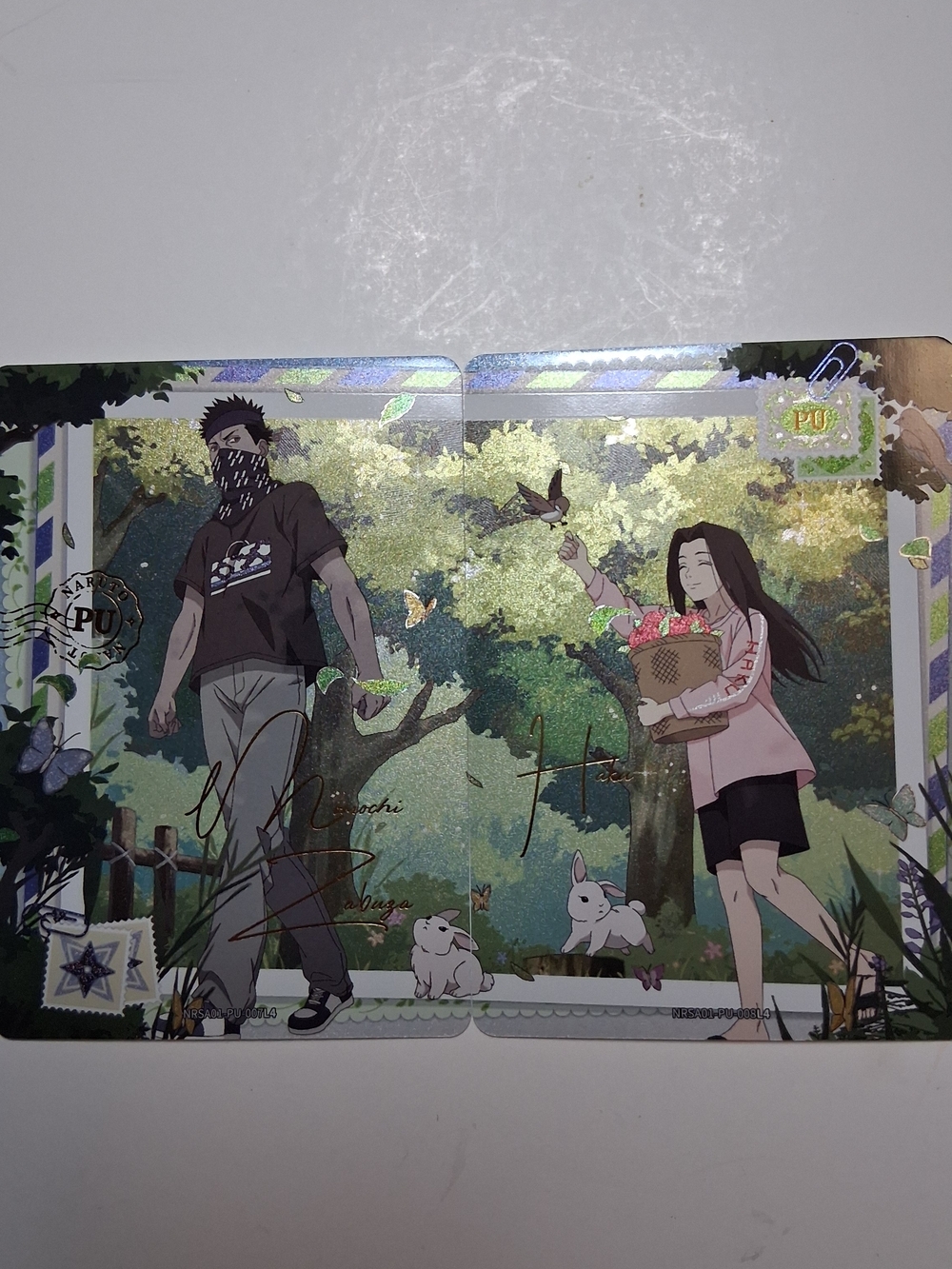 Naruto Kayou English Edition Haku And Zabuza Duo PU Partner Set
